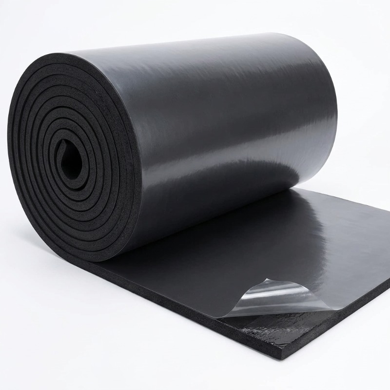 Eva Foam Sheet - Folha de Espuma Autoadesiva Preta para