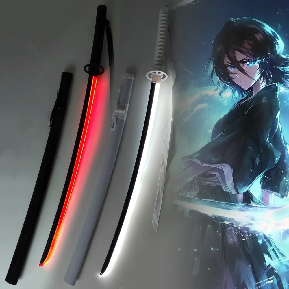 Cosplay Prop Katana - 40 polegada brilho lixívia katana led