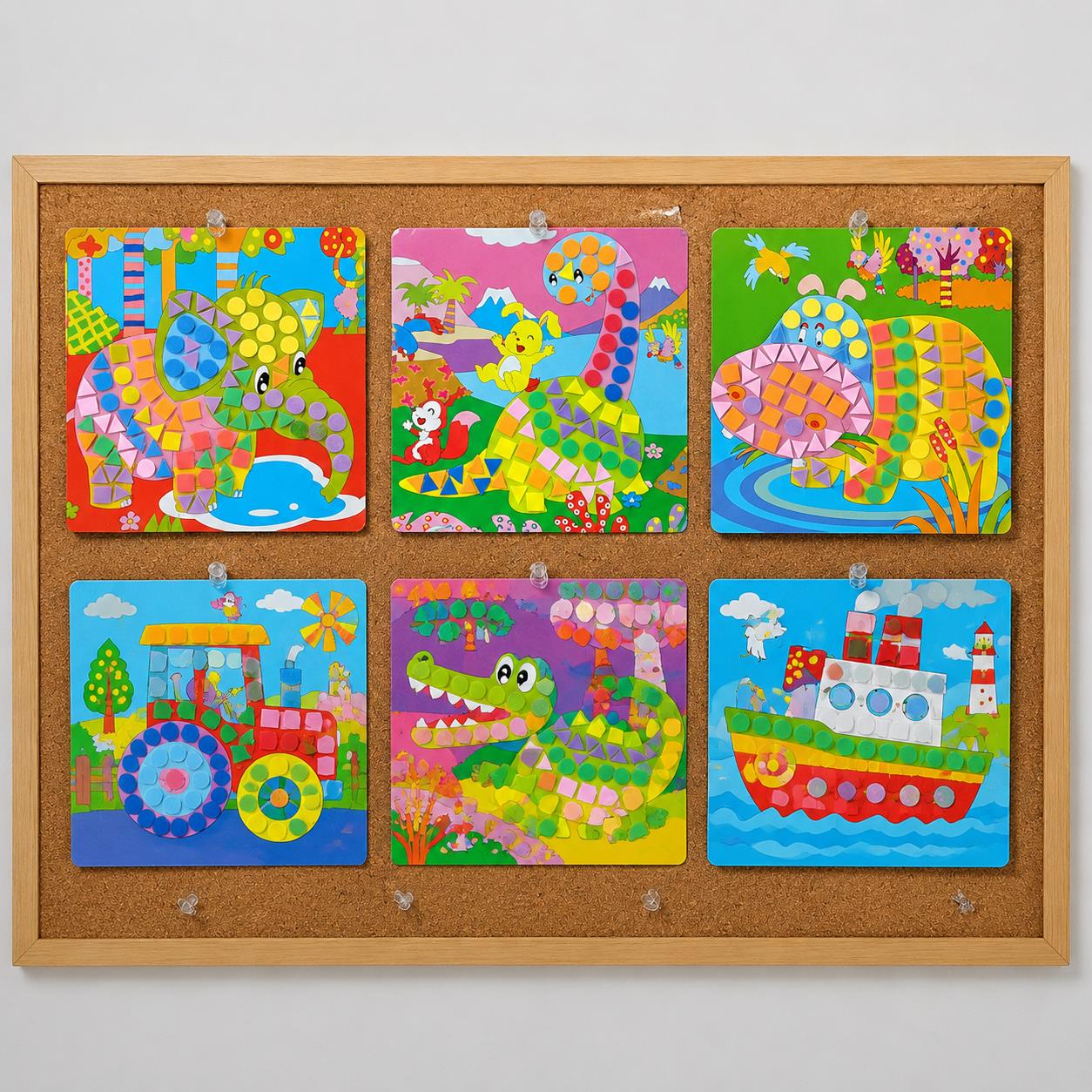 Eva Foam Sheet - Folhas de mosaico de espuma 3D