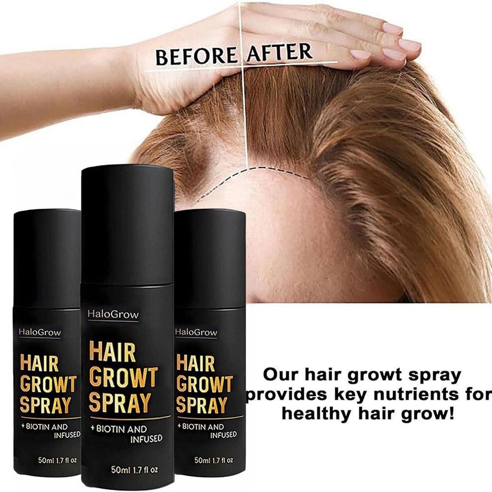 Hair Spray Color - Spray Natural para Crescimento Capilar com