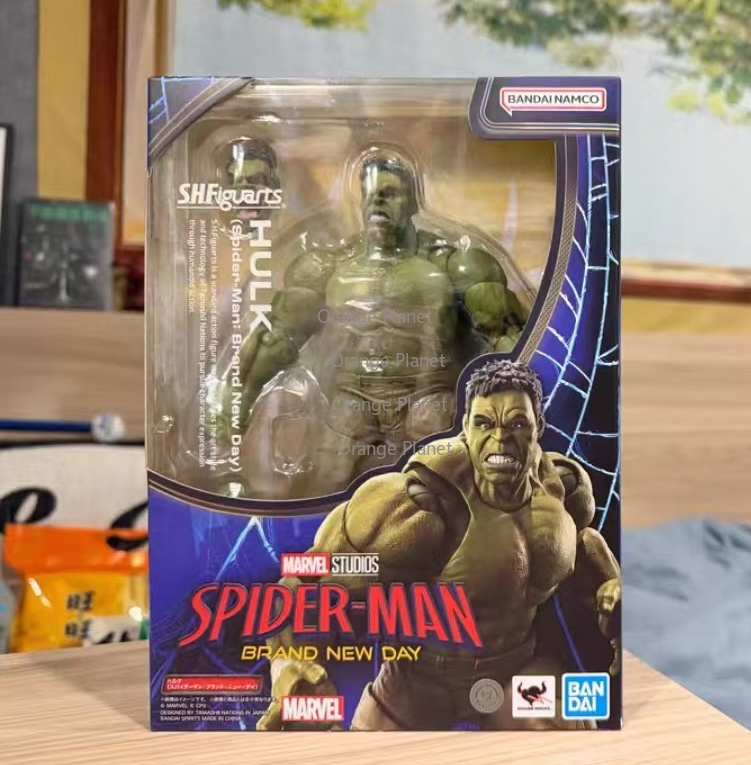 Bandai Tamashii Nations S.H.Figuarts - Em estoque S.H.Figuarts Hulk Spider-Man: Brand