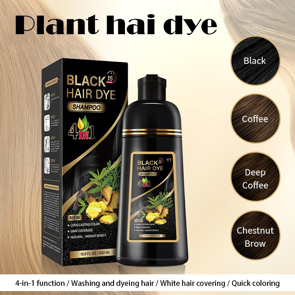 Hair Spray Color - Shampoo Tonalizante Castanho Escuro, Hidratante e