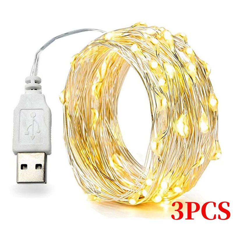 Led El Wire - Fio de cobre LED Christmas Lights