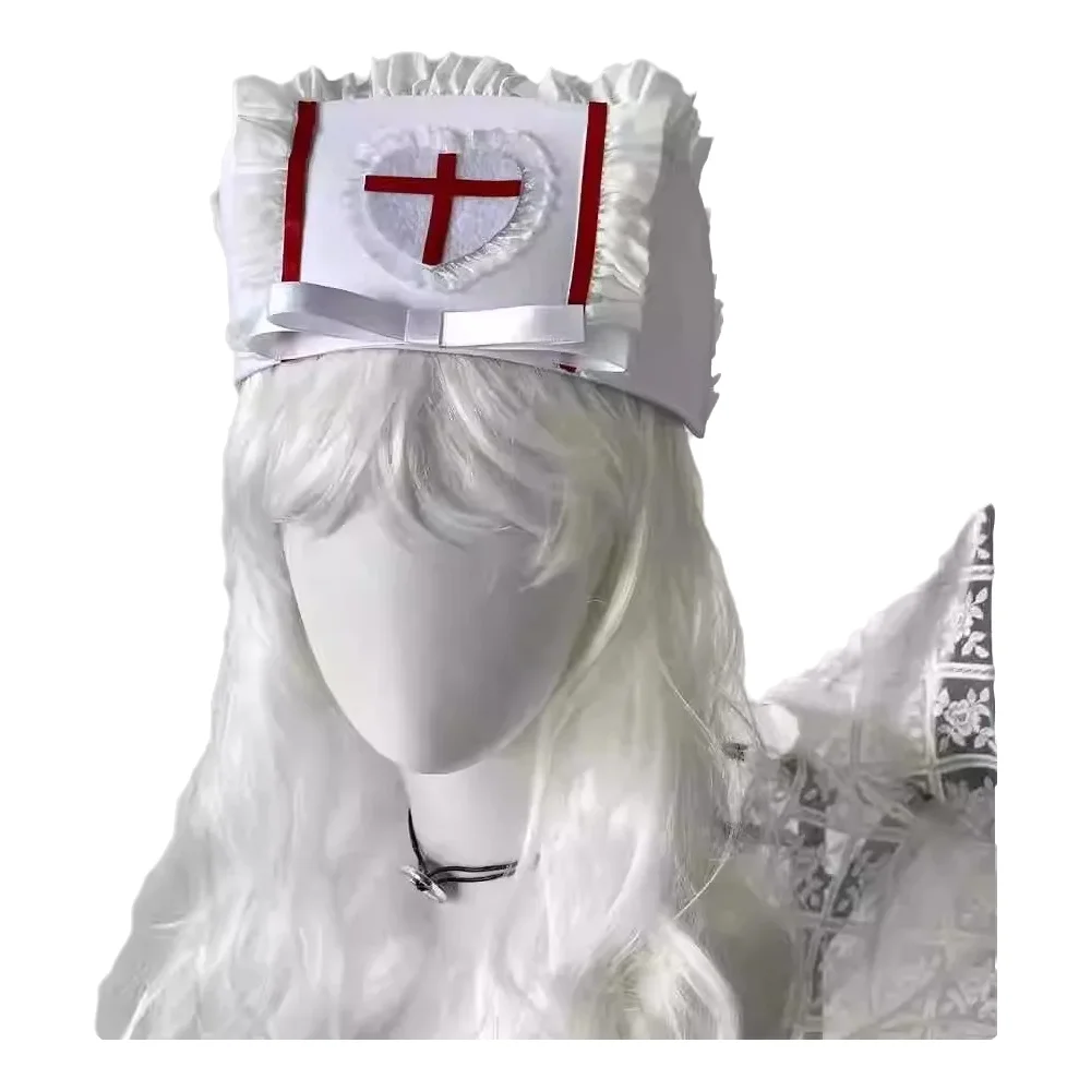 Cosplay Floating Prop - Cosplay enfermeira boné chapéu acessórios prop