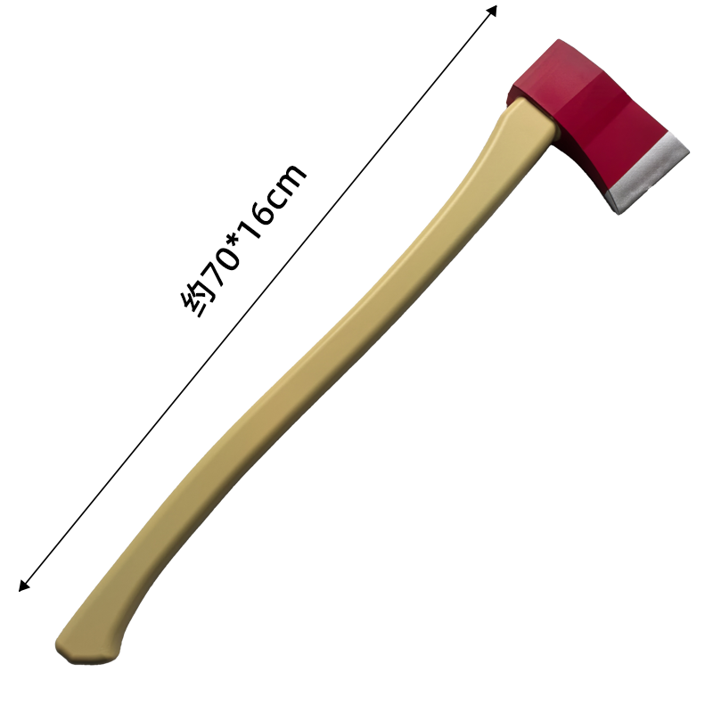 Cosplay Prop Axe - Acessório de Cosplay: Machado de Fogo