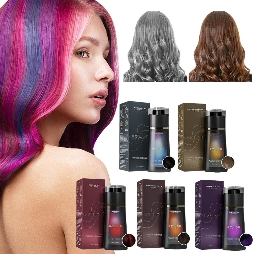 Hair Spray Color - Kit de Shampoo para Cabelos com