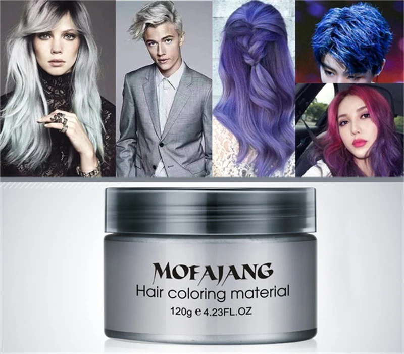 Hair Spray Color - 1 unidade Mofajang Cera Colorante para