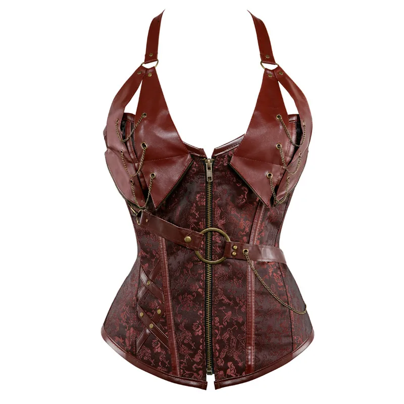 Sapubonva steampunk roupas fem - Boning Corset Steel avaliação e preço