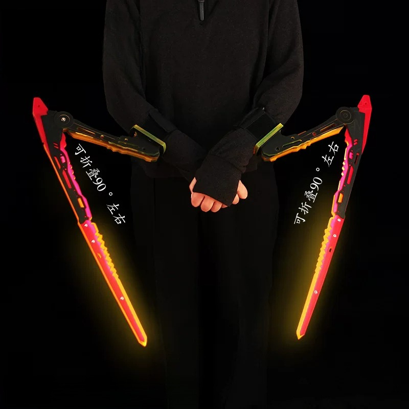 Katana de Anime Cyberpunk, Lâm - Cosplay Prop Katana avaliação e preço