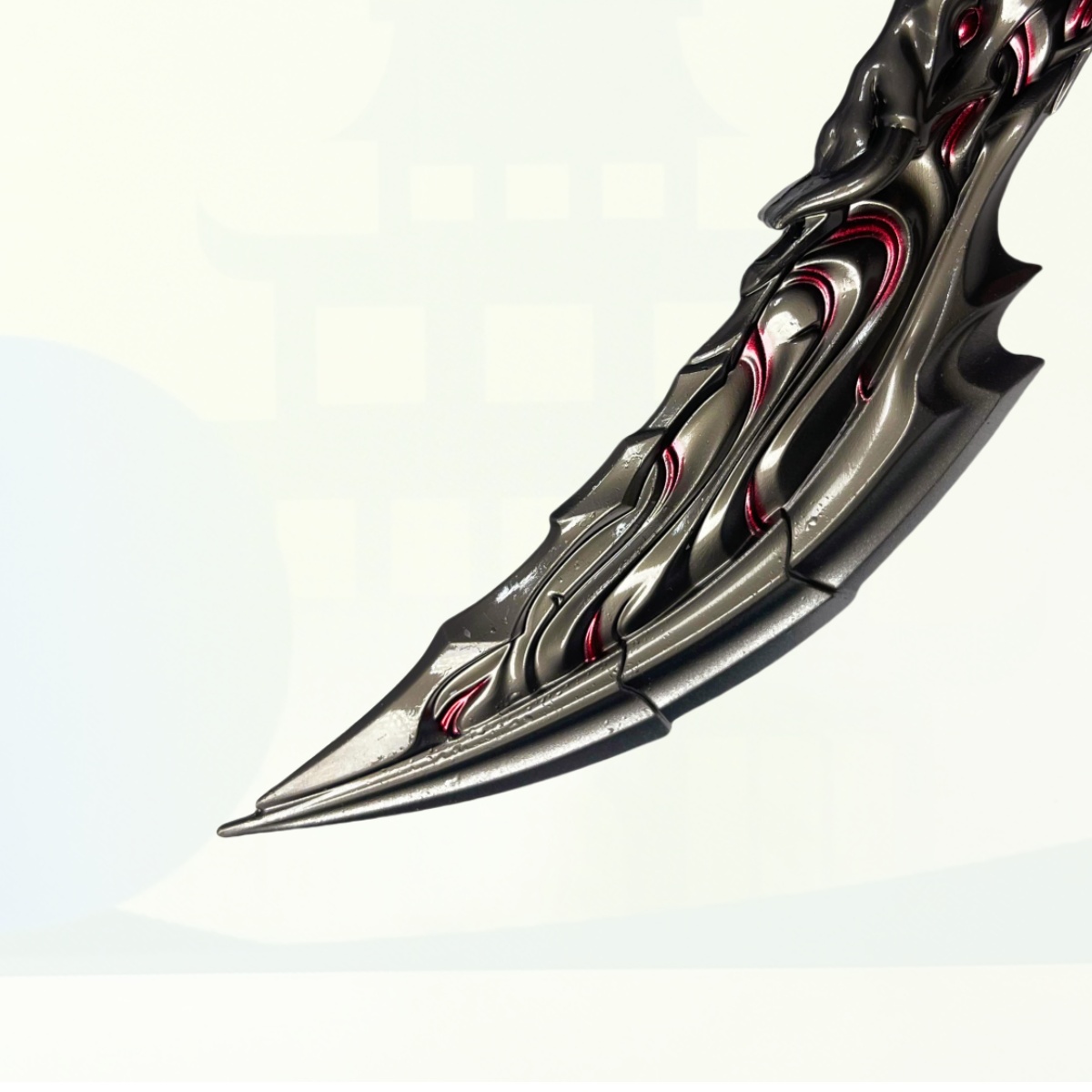 Espada Katana de Metal Valoran - Cosplay Flame Prop avaliação e preço