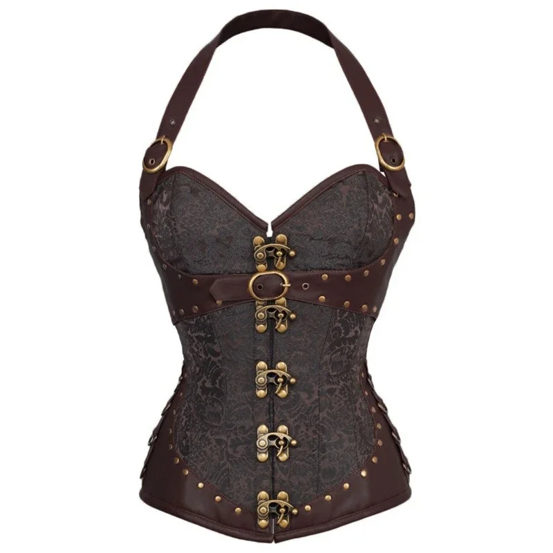 Steampunk espartilho superior  - Boning Corset Steel avaliação e preço