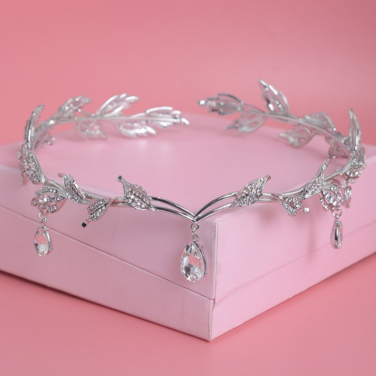 Luxo Cristal Rhinestone Crown, - Aerith Cosplay Prop avaliação e preço