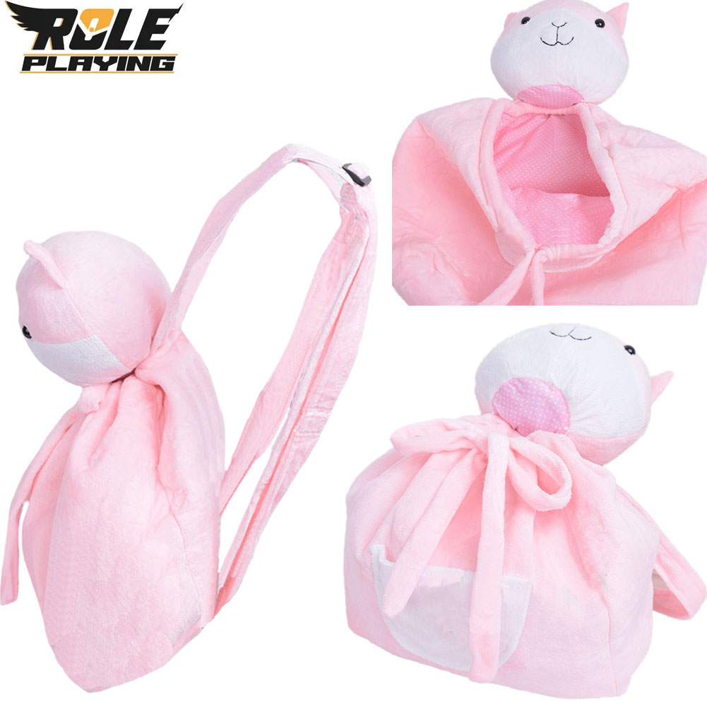 Mochila Rosa de Gato para Cosp - Cosplay Prop Bag avaliação e preço
