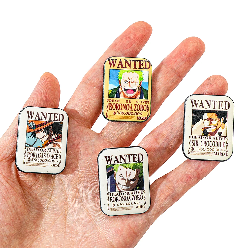 4 Peças Broche de Anime ONE PI - Cosplay Prop Bag avaliação e preço