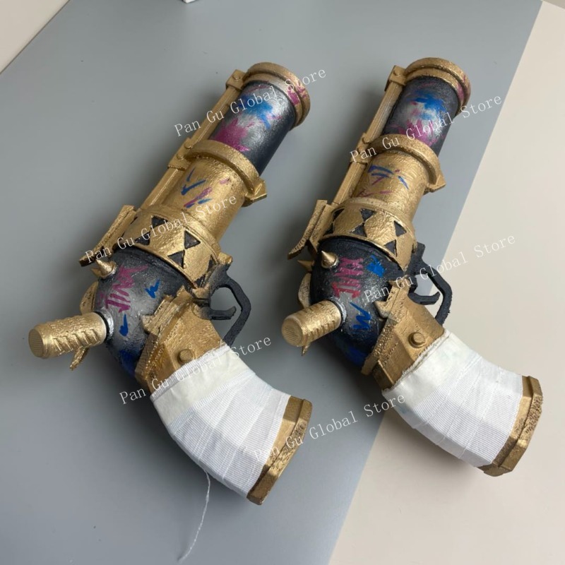 Pistola jinx personalizada de  - Cosplay Prop Katana avaliação e preço