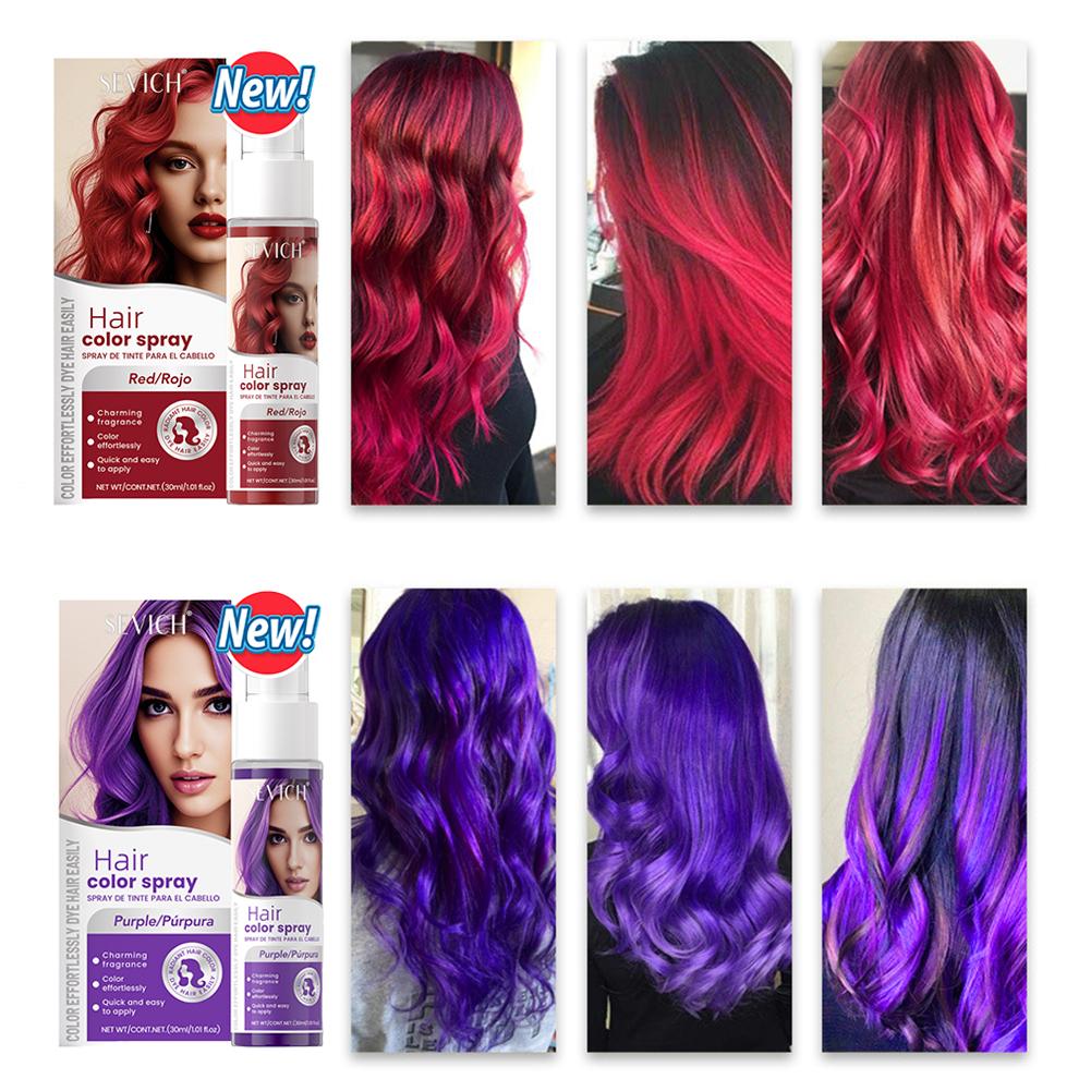 Tintura de cabelo descartável  - Hair Spray Color avaliação e preço