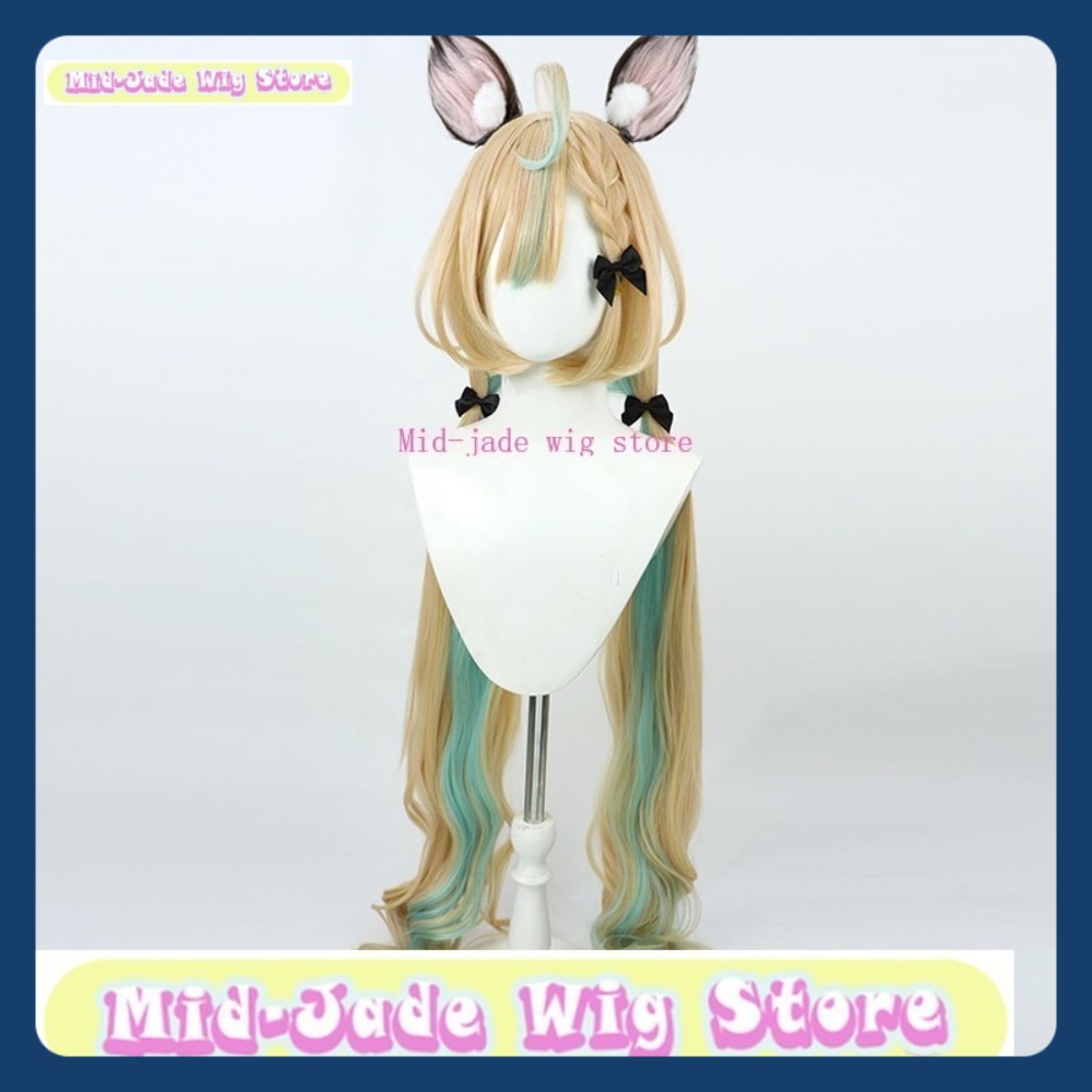 Mid-jade peruca loja nijisanji - Prop En Cosplay avaliação e preço