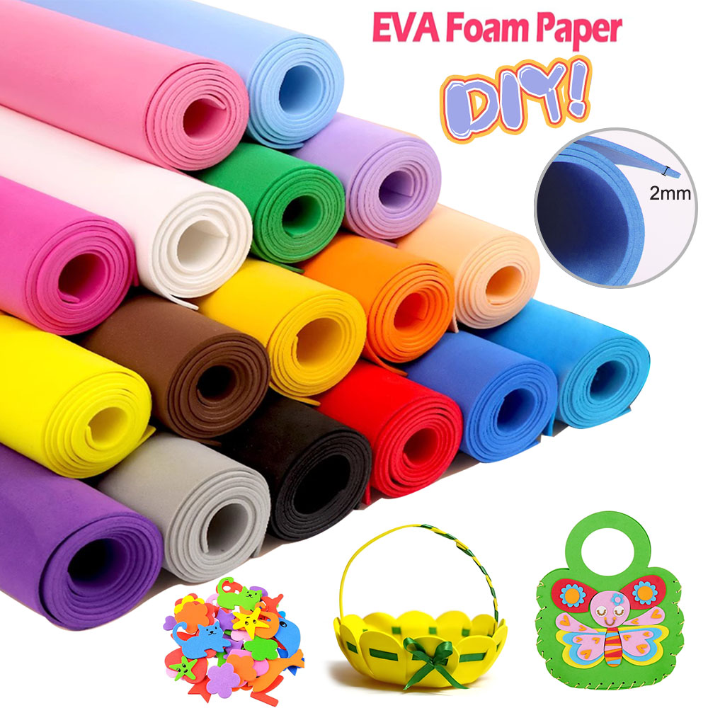 Folhas de espuma eva coloridas - Cosplay Props Eva Foam avaliação e preço
