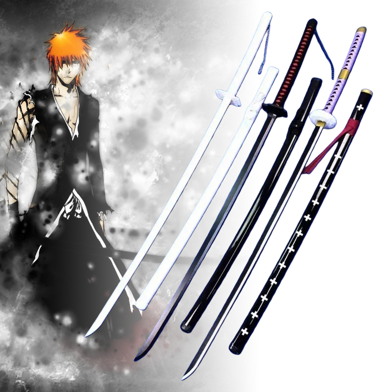Espada kurosaki ichigo katana, - Cosplay Prop Katana avaliação e preço