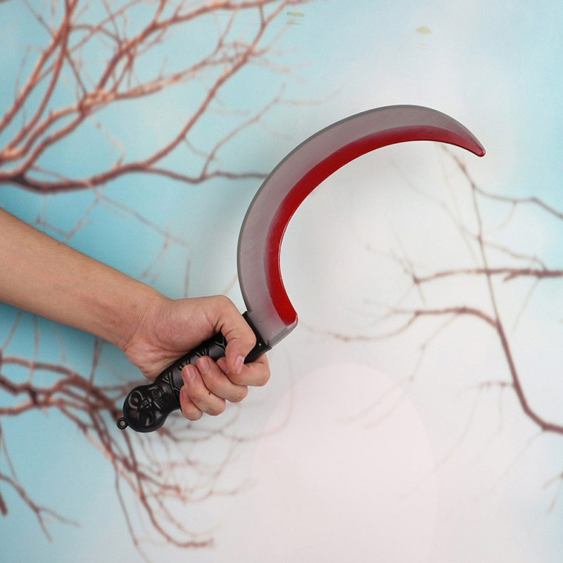 Realístico Bloody Axe Plastic  - Cosplay Prop Axe avaliação e preço