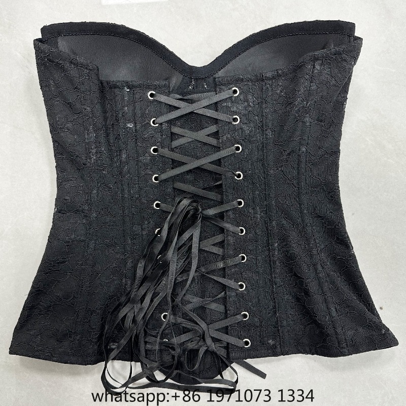 Corset Feminino de Renda Luxuo - Boning Corset Steel avaliação e preço