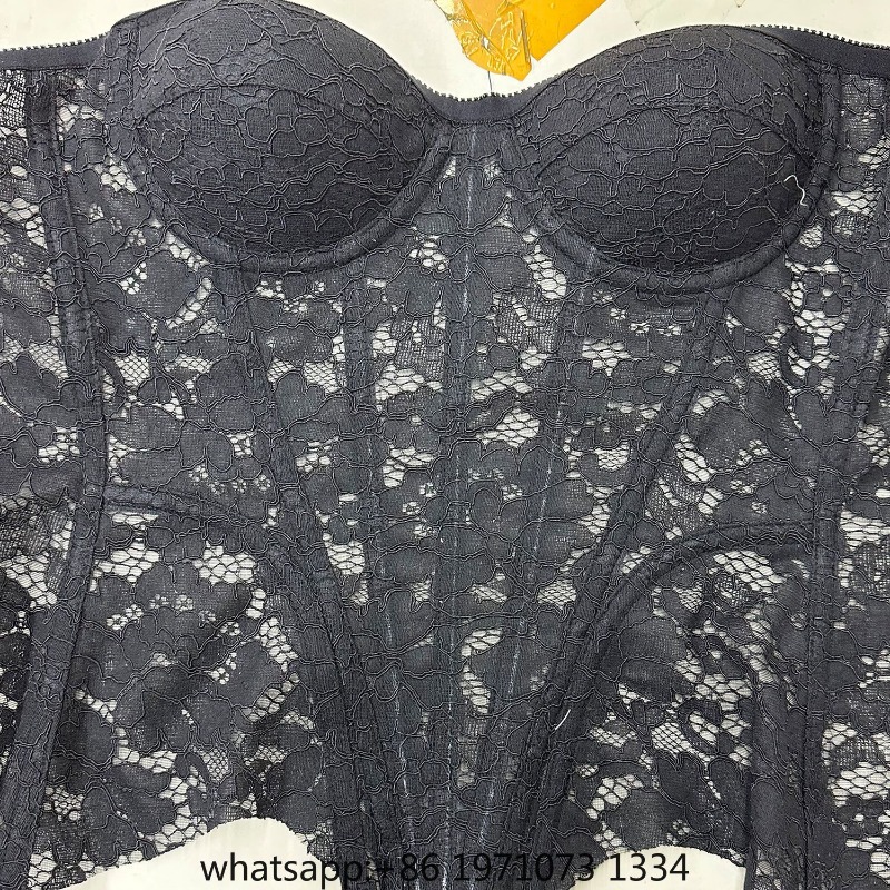 Corset Feminino de Renda Luxuo - Boning Corset Steel avaliação e preço